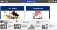 Desktop Screenshot of makelaarshuis.nl